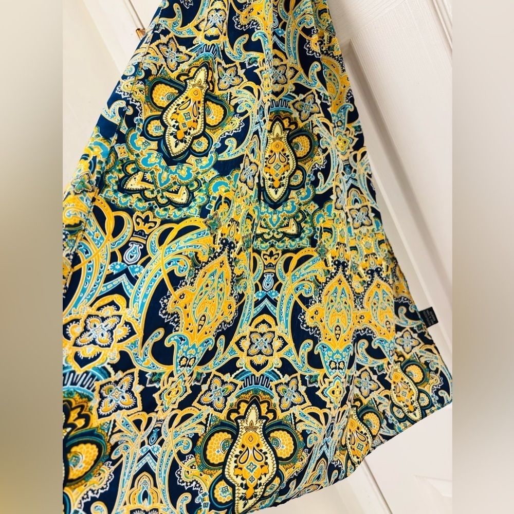 Scarves Blue Yellow